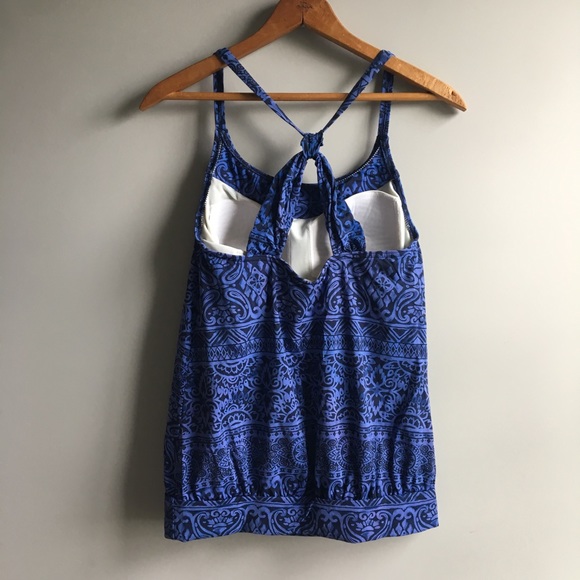 ⚪ 3/$15 Lands' End tankini swim top - Picture 6 of 11